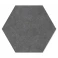 Hexagon Klinker Vintage Classic Grå 25x22 cm 4 Preview